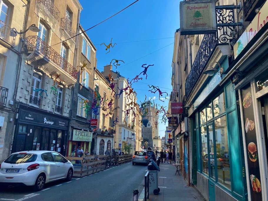 Studio Cosy, Proche Gare Nantes Exteriör bild
